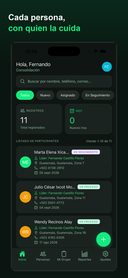 La app Consolidación