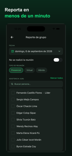 Prédicas y Biblia en la app